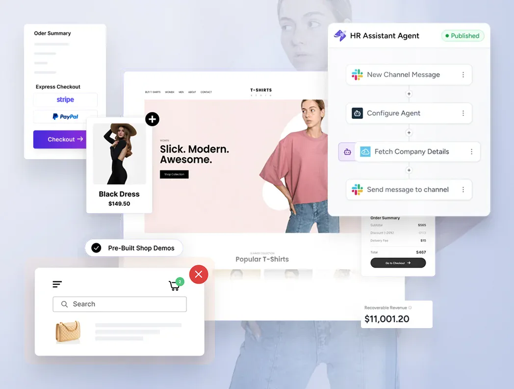 Homepage Products Visual